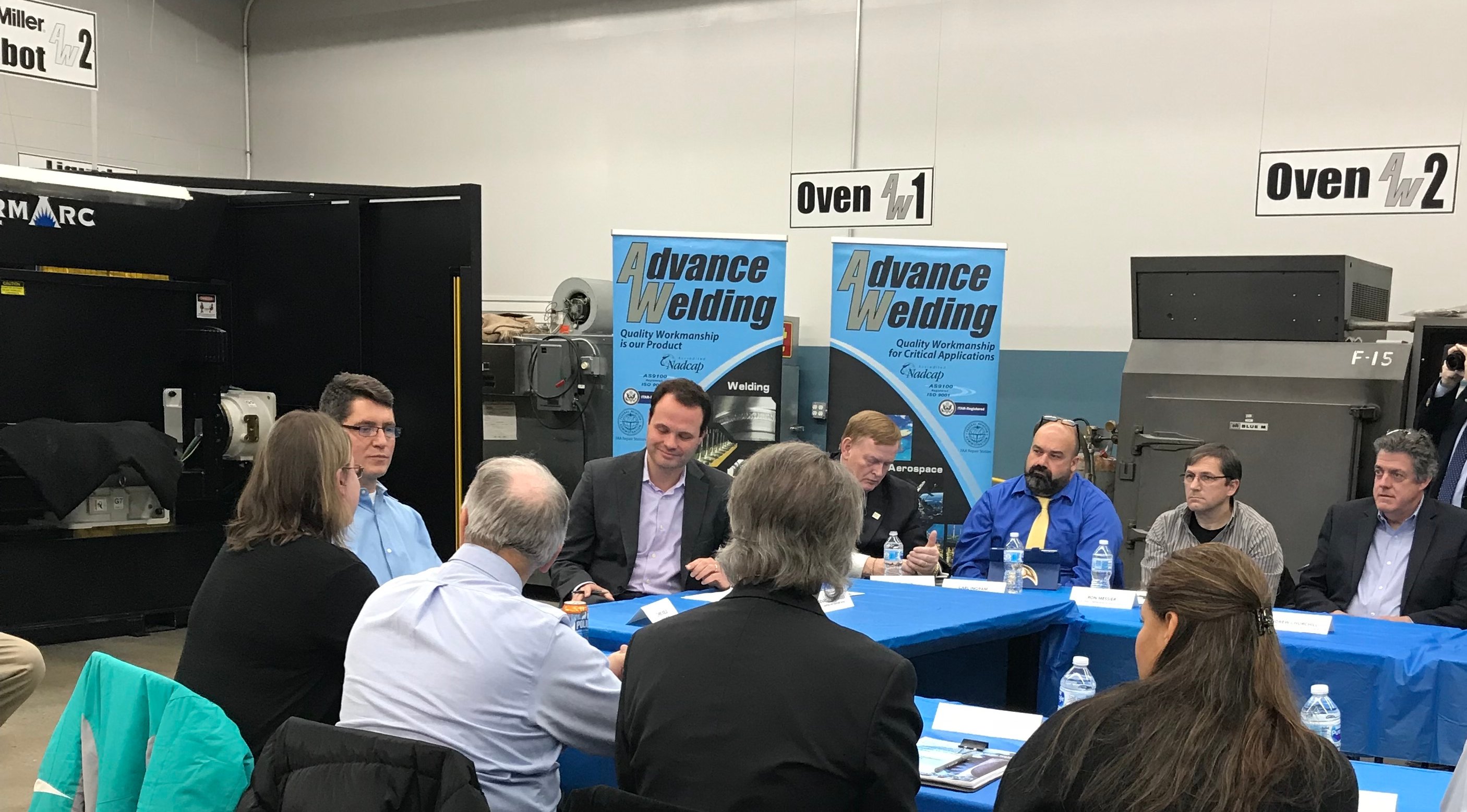 Aerospace Manufacturing Round Table with Senator Lesser